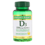 Nature's Bounty Vitamin D3 10000 IU 72 Capsules Price In Pakiostan