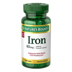 Nature's Bounty Iron 65mg 100 Tablets Price In Pakistan