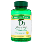 Nature's Bounty Vitamin D3 1000 IU 250 Capsules Price In Pakistan