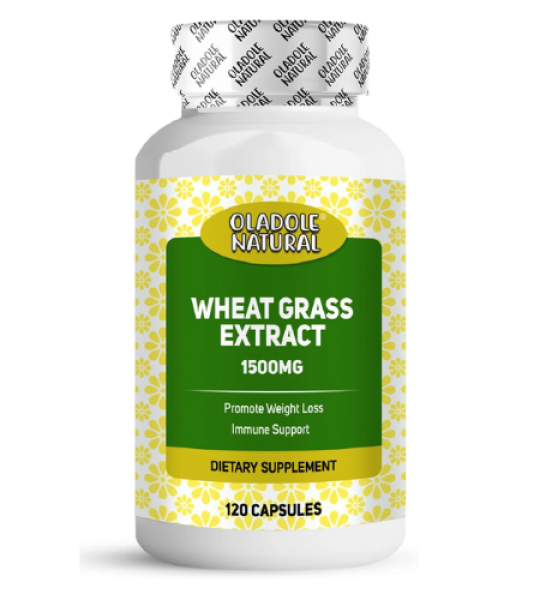 Oladole Natural Wheat Grass Extract 120 Capsules Price In Pakistan