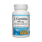Natural Factors - L-Carnitine 500mg Price In Pakistan