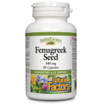 Natural Factors Fenugreek Seed 500 mg, 90 Capsules Price In Pakistan